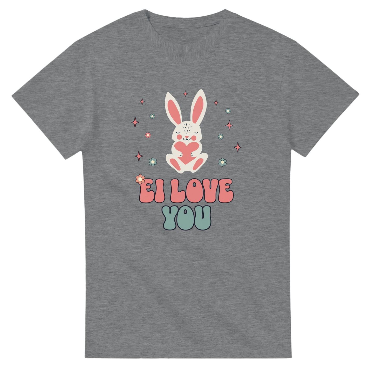 Süßes Oster - T-Shirt "Ei love you" - Bagsandlove Grau S Shirts