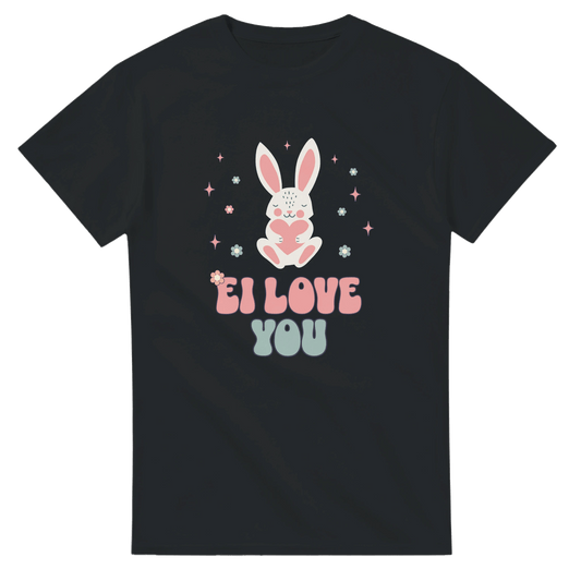 Süßes Oster - T-Shirt "Ei love you" - Bagsandlove Schwarz S Shirts