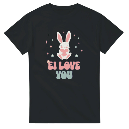 Süßes Oster - T-Shirt "Ei love you" - Bagsandlove Schwarz S Shirts