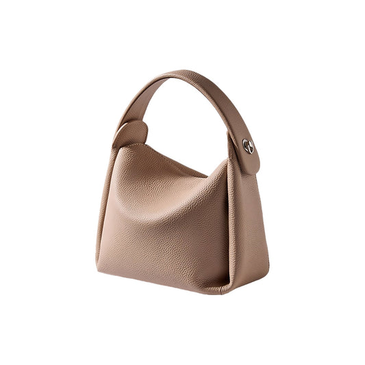 Kleine Echtleder Handtasche/Cross-Body "Echtcharm" - Bagsandlove Creme Tasche