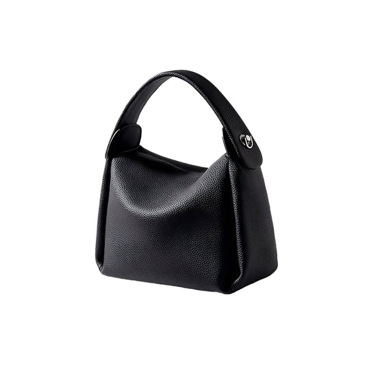 Kleine Echtleder Handtasche/Cross-Body "Echtcharm" - Bagsandlove Schwarz Tasche