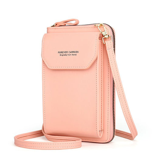 "Phone Pocket 2" die premium Clutch für Geld und Handy - Bagsandlove Dunkelrot Tasche