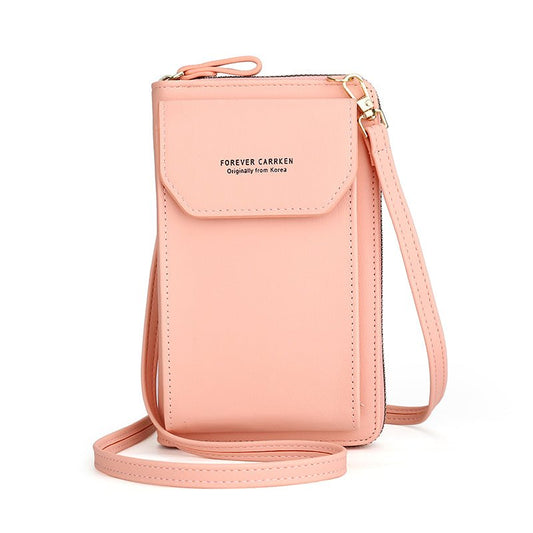 "Phone Pocket 2" die premium Clutch für Geld und Handy - Bagsandlove Rosa Tasche
