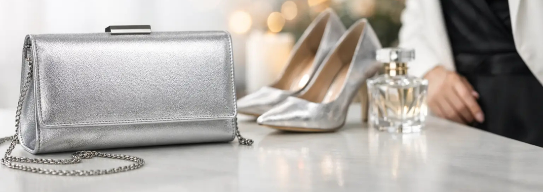 Abendtasche silber kombinieren leicht gemacht