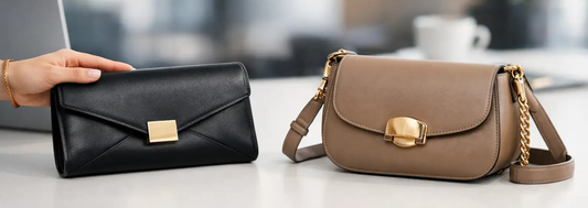 Clutch oder Umhängetasche - was passt?