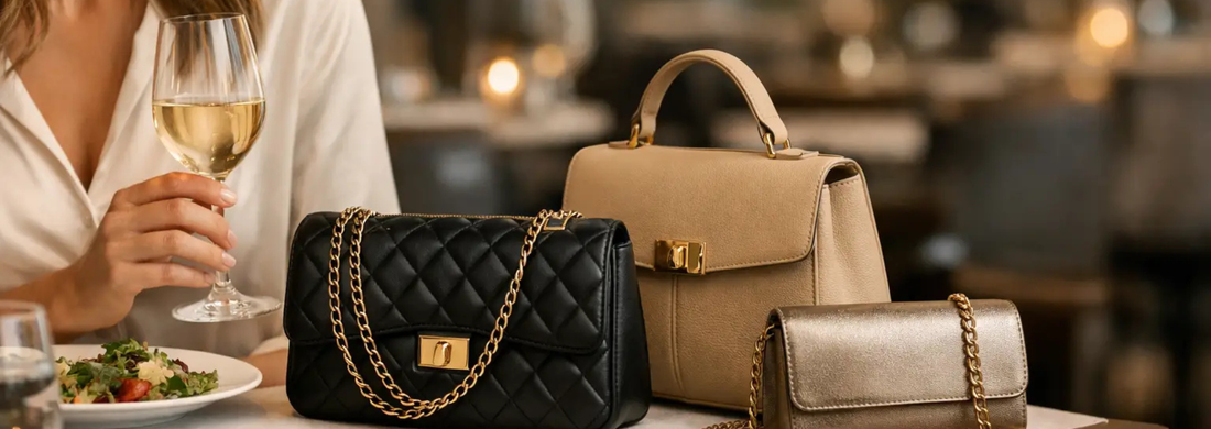 Die richtige Tasche für Restaurantbesuch 