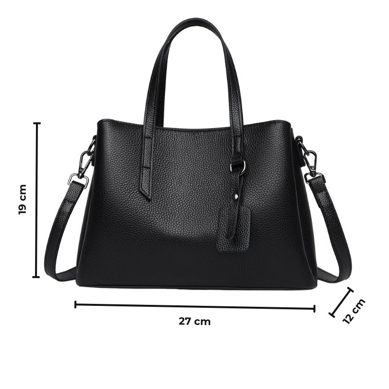 Echtleder Handtasche | Premium Tasche für Damen mit Schultergurt  