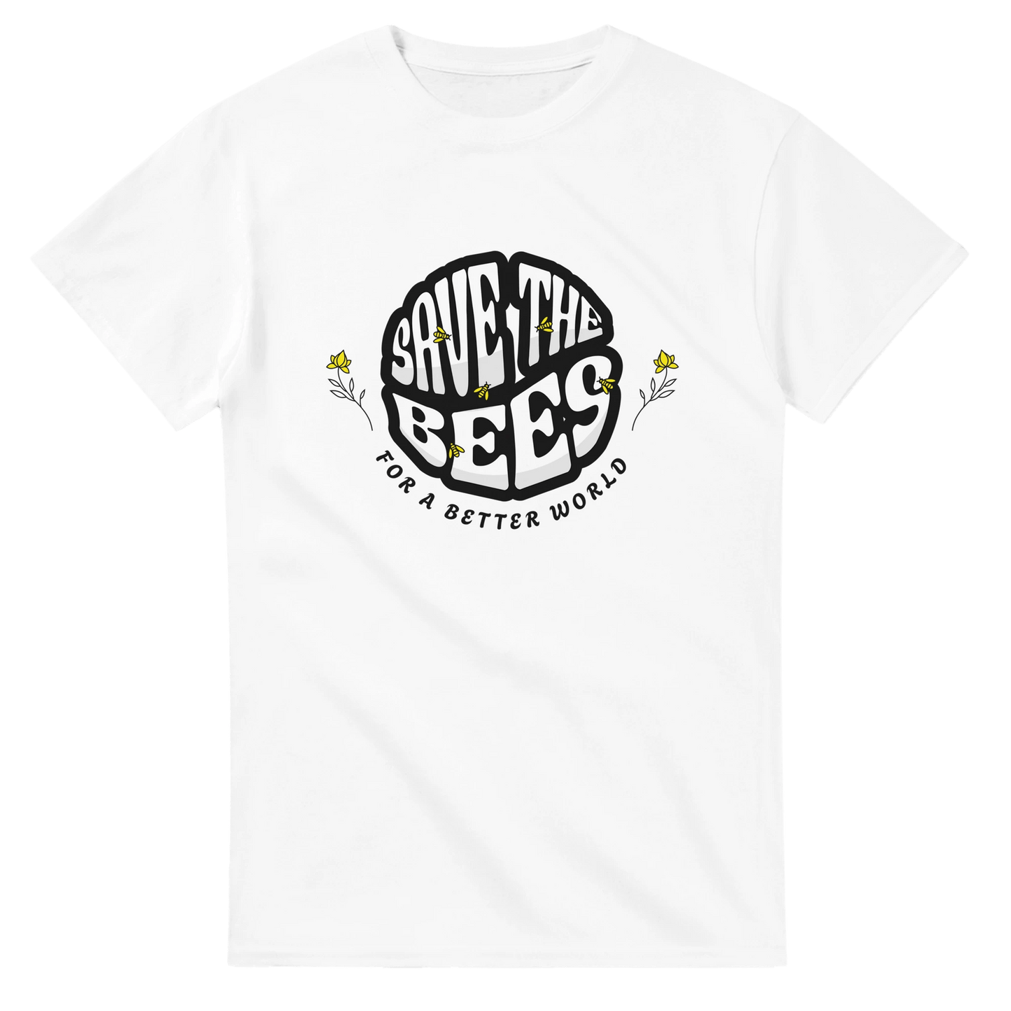 Rette die Bienen "Save the Bees" T-Shirt - Bagsandlove S Weiß T-Shirt