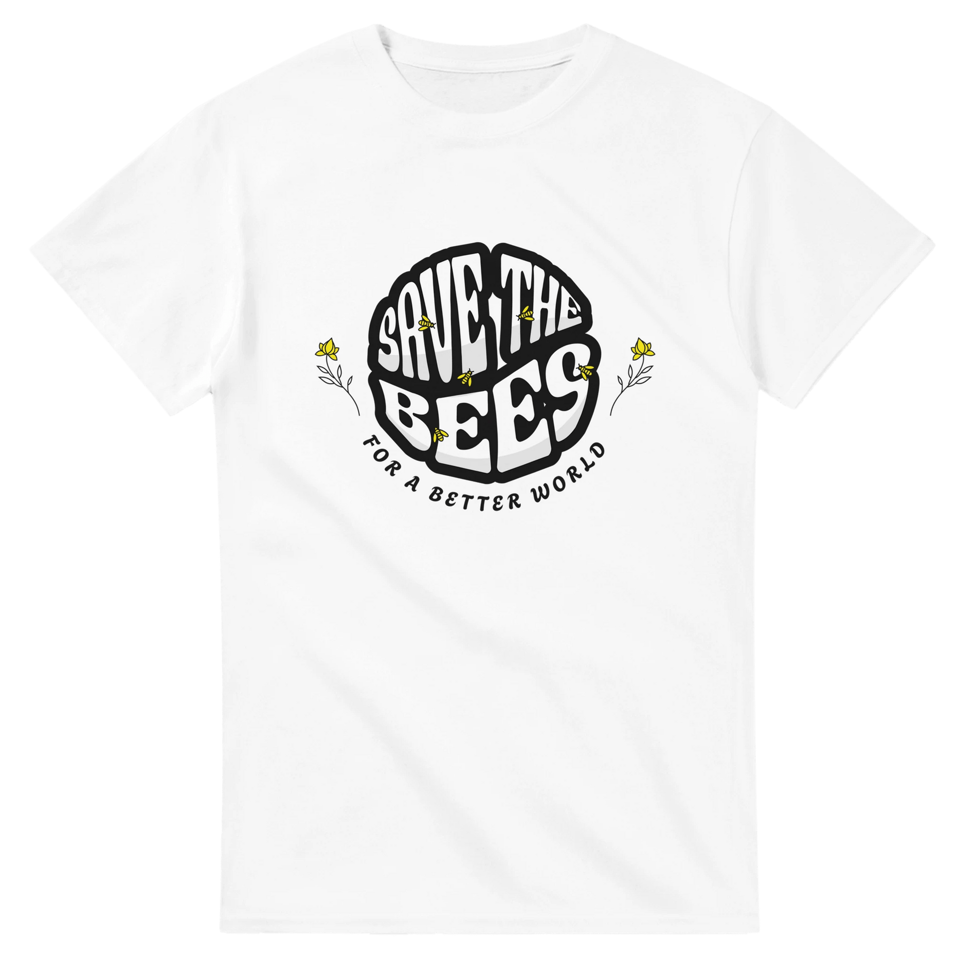 Rette die Bienen "Save the Bees" T-Shirt - Bagsandlove S Weiß T-Shirt